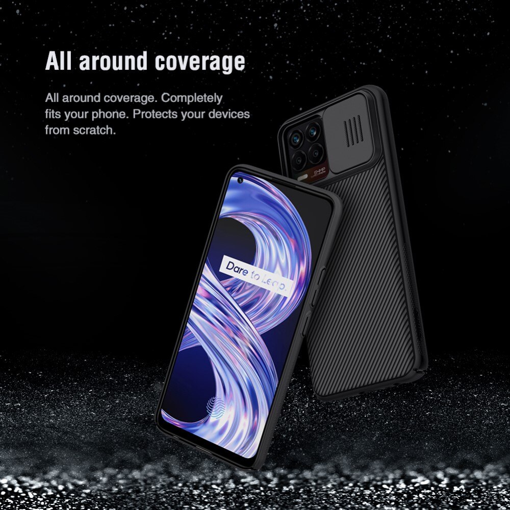 CamShield Deksel Realme 8/8 Pro Svart