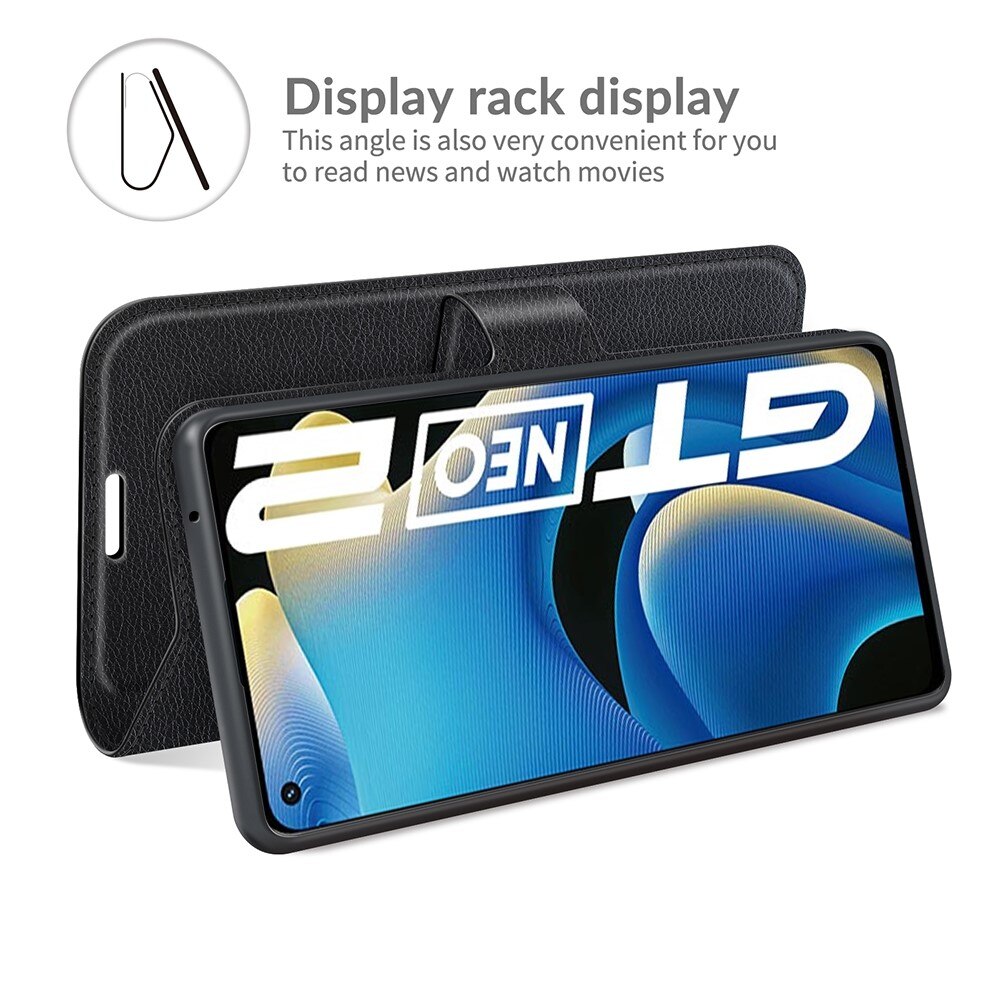 Mobilveske Realme GT Neo 2 Svart