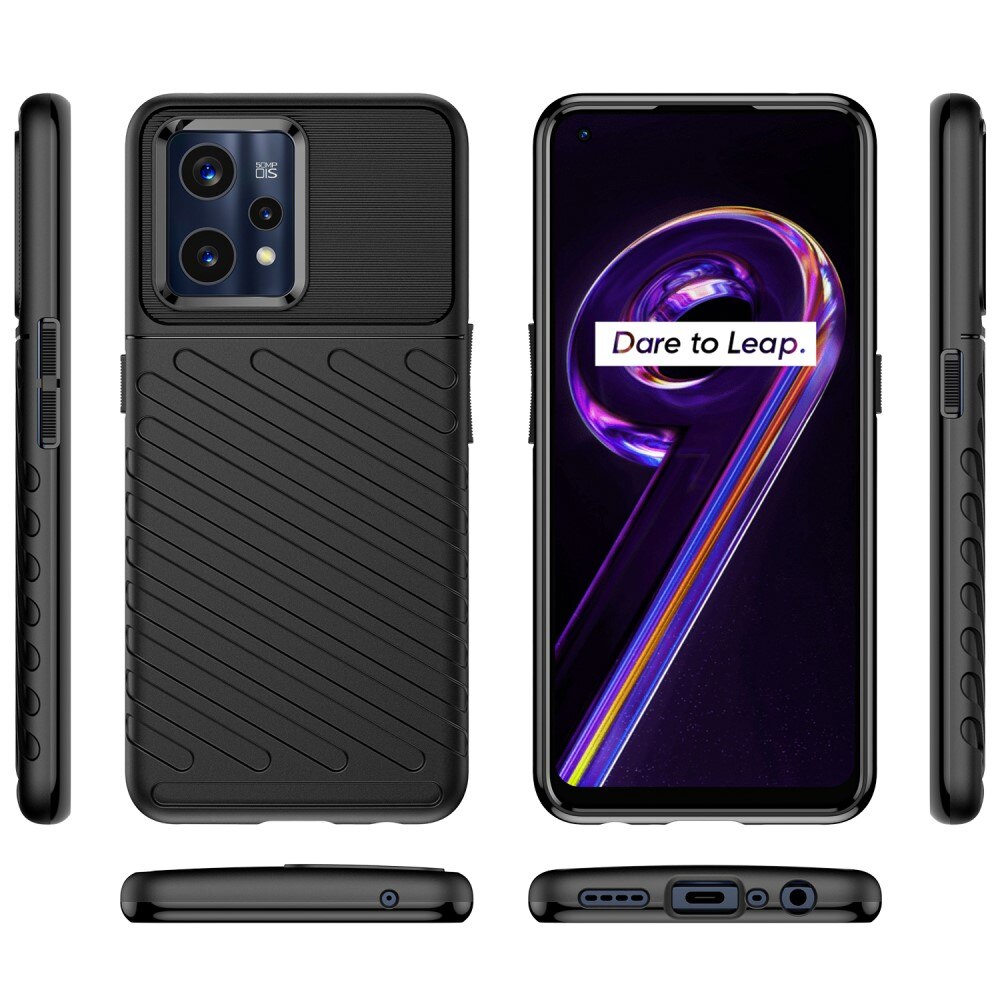 Thunder TPU Case Realme 9 Pro Plus black