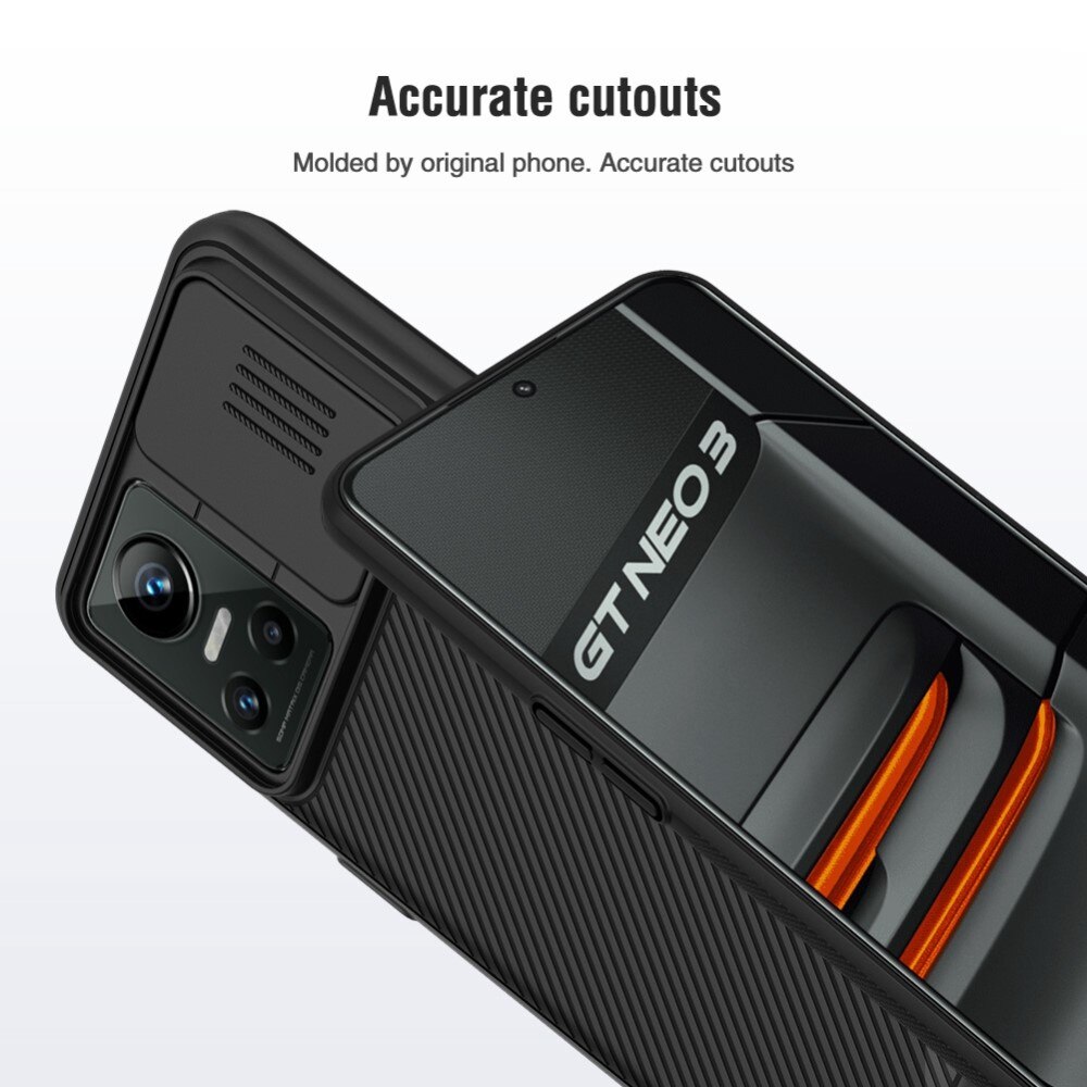 CamShield Deksel Realme GT Neo 3 Svart