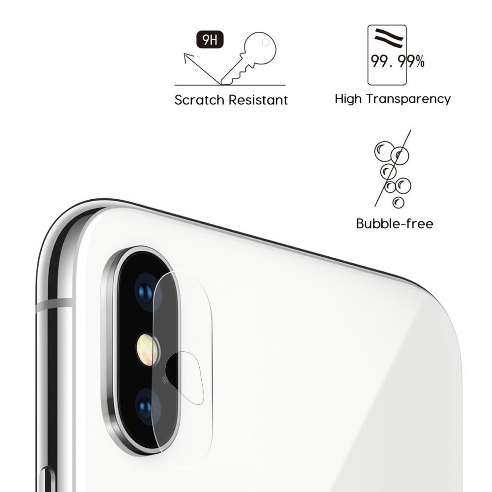 0.2mm Herdet Glass Linsebeskyttelse iPhone XS Max