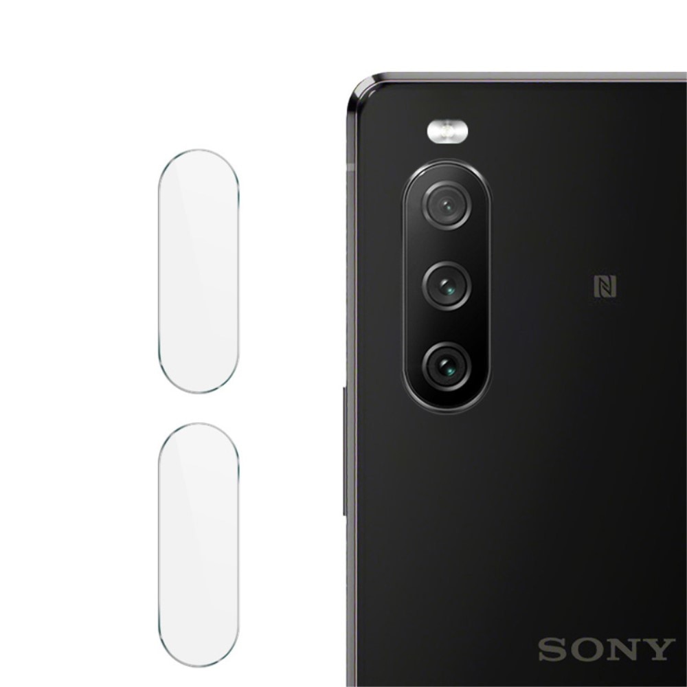 2-pack Herdet Glass Linsebeskyttelse Sony Xperia 10 III