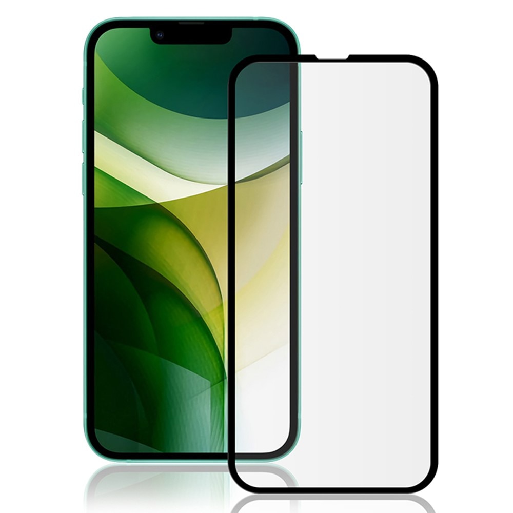 Heldekkende Herdet Glass iPhone 13 Pro svart