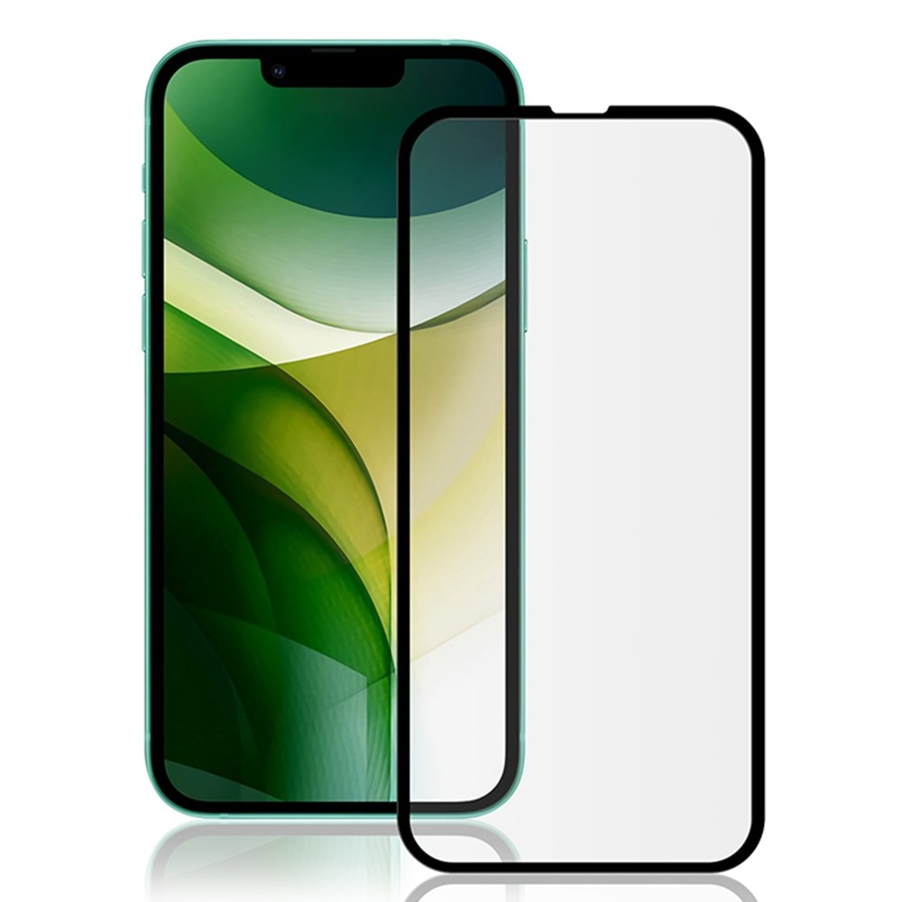 Heldekkende Herdet Glass iPhone 13 Pro Max svart