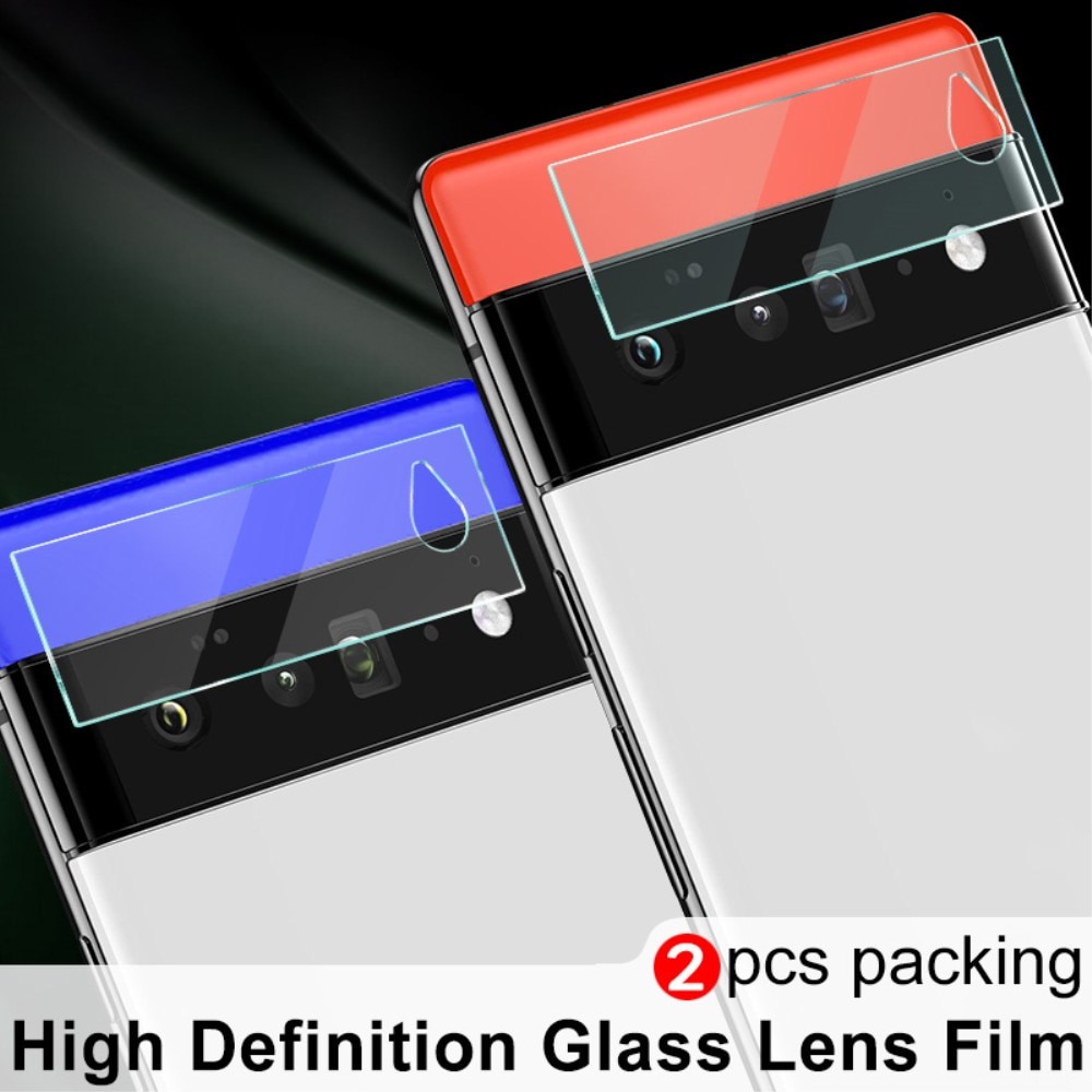 2-pack Herdet Glass Linsebeskyttelse Google Pixel 6 Pro