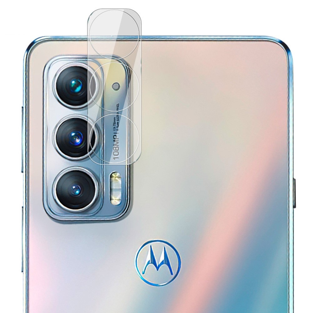 Herdet Glass Linsebeskyttelse Motorola Edge 20 Gjennomsiktig