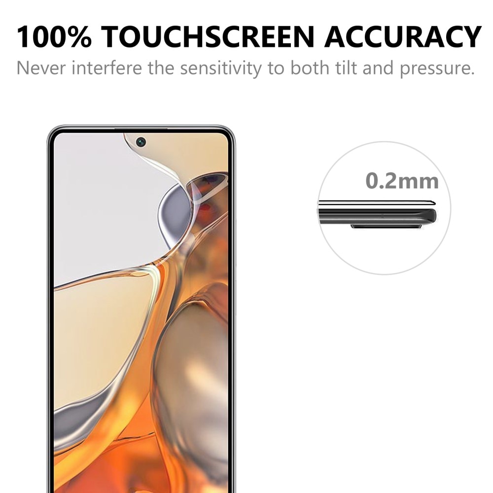 Heldekkende Skjermbeskytter Herdet Glass Xiaomi 11T/11T Pro