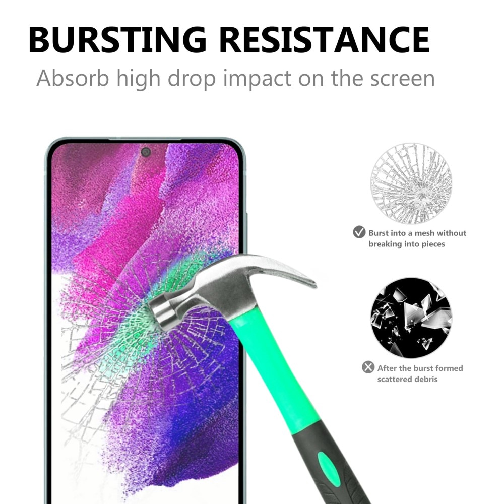 Heldekkende Skjermbeskytter Herdet Glass Samsung Galaxy S22