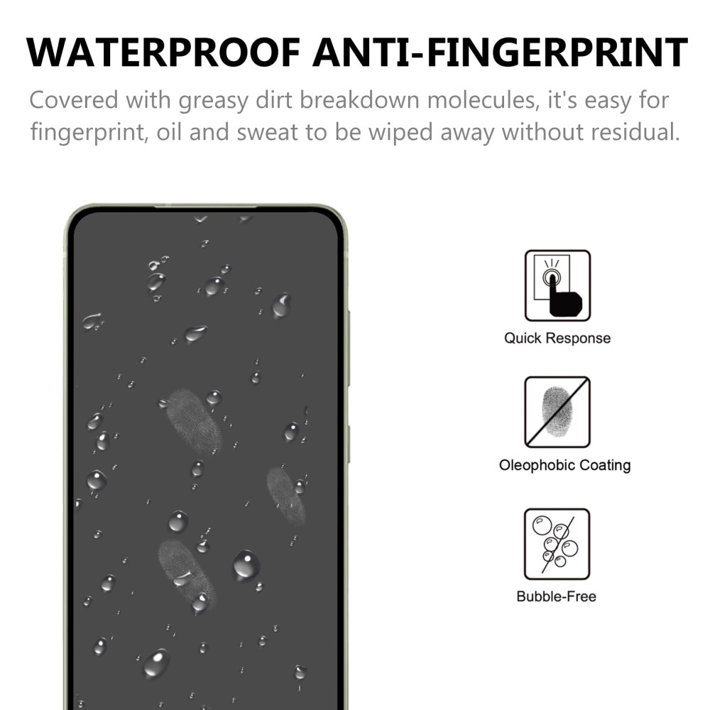 Heldekkende Skjermbeskytter Herdet Glass Samsung Galaxy S22