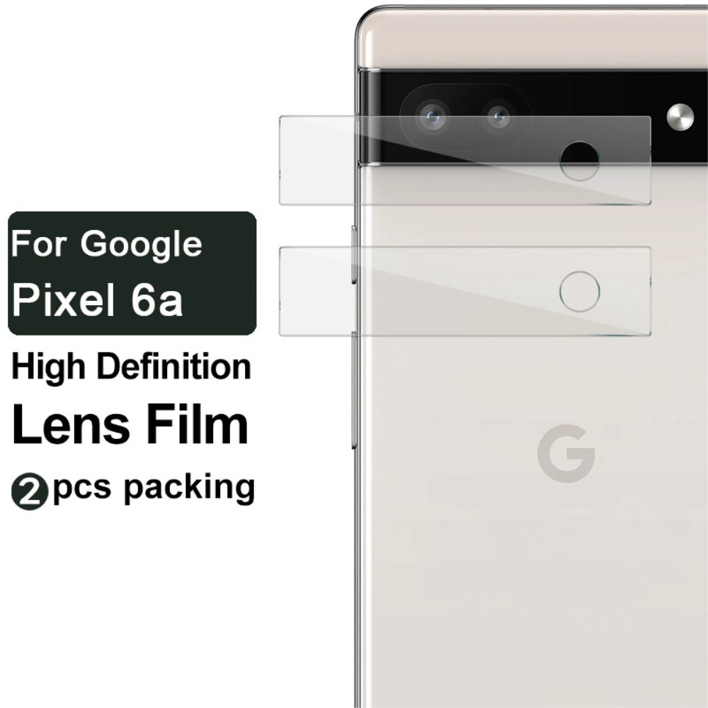Herdet Glass Linsebeskyttelse Google Pixel 6a (2-pack)