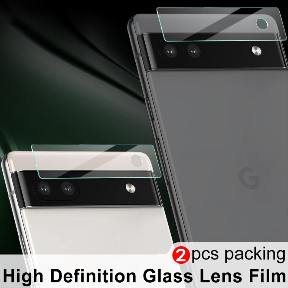 Herdet Glass Linsebeskyttelse Google Pixel 6a (2-pack)