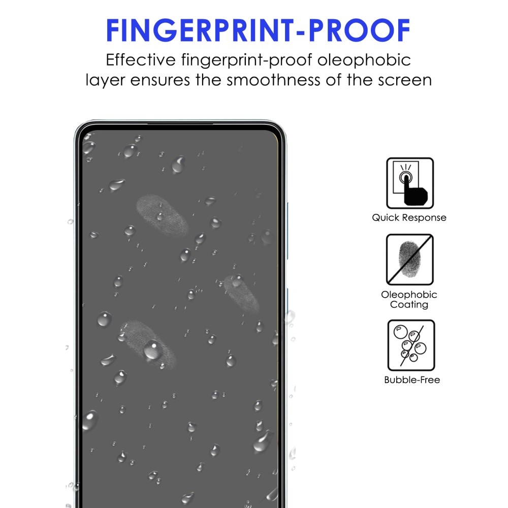 Heldekkende Skjermbeskytter Herdet Glass Samsung Galaxy A53