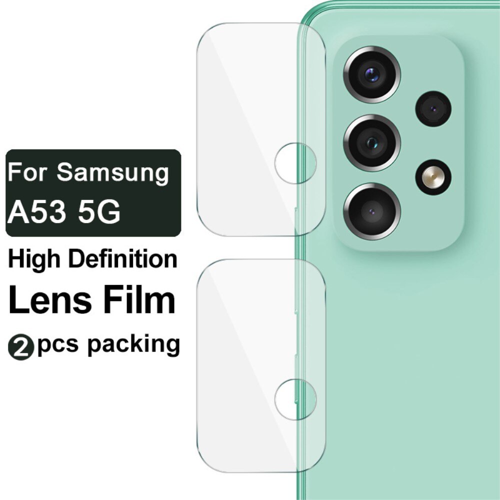 2-pack Herdet Glass Linsebeskyttelse Samsung Galaxy A33/A53/A73