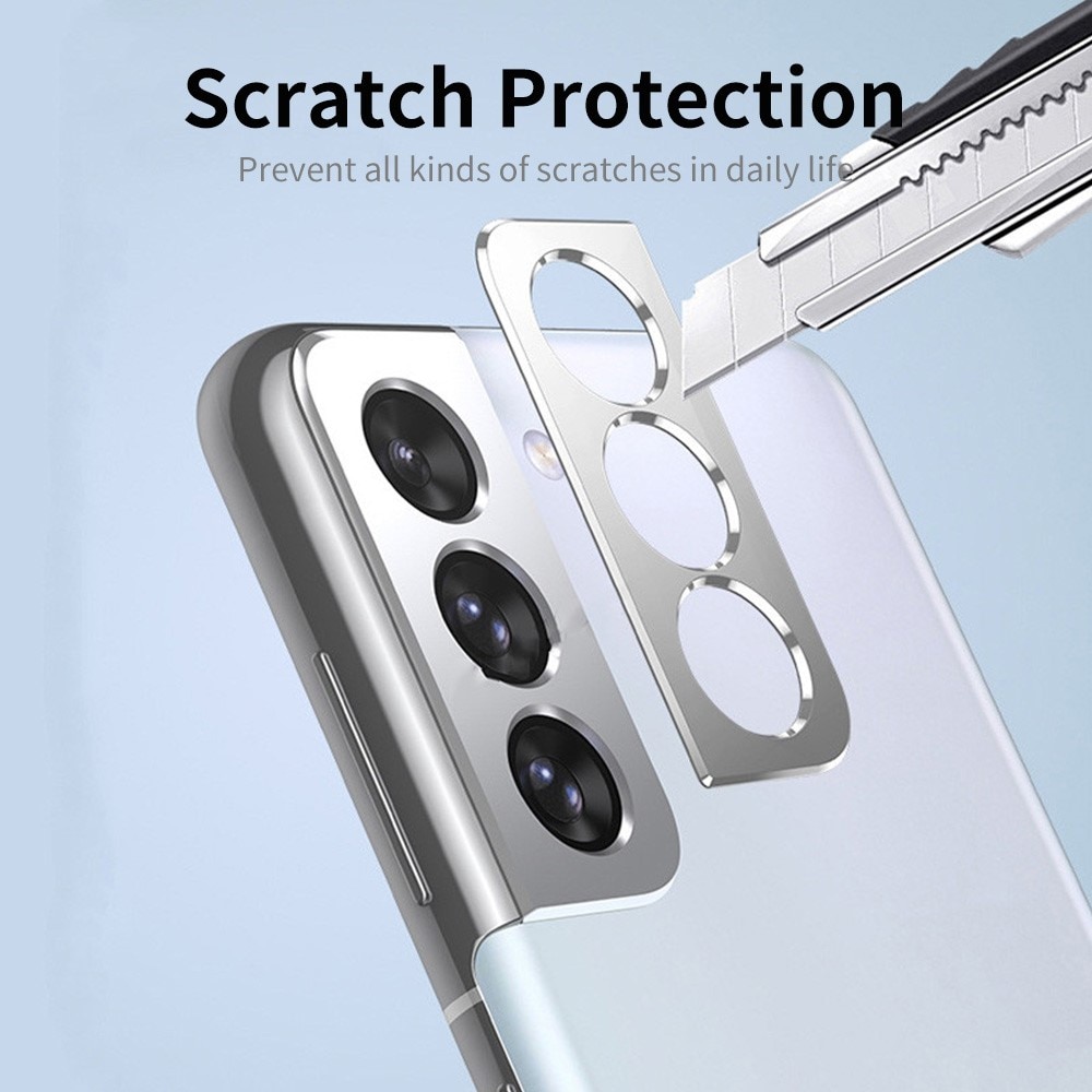 Kamerabeskyttelse Aluminium Samsung Galaxy S22/S22 Plus grønn