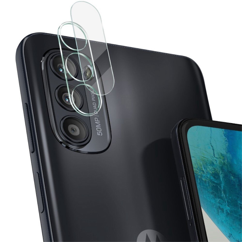 Herdet Glass Linsebeskyttelse Motorola Moto G52 Gjennomsiktig