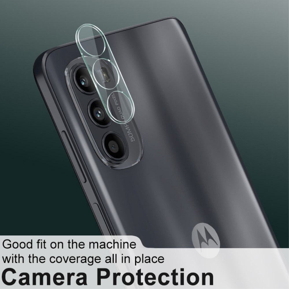 Herdet Glass Linsebeskyttelse Motorola Moto G52 Gjennomsiktig