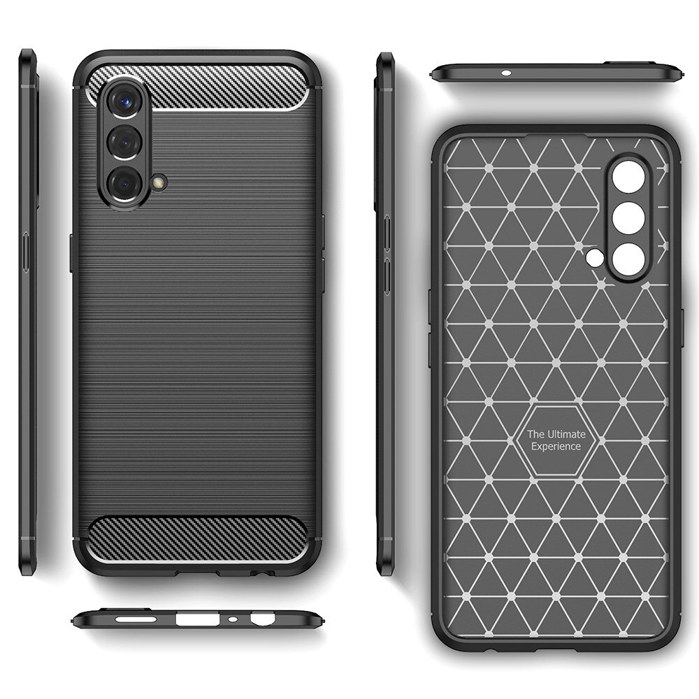  OnePlus Nord CE 5G Deksel TPU Brushed Svart