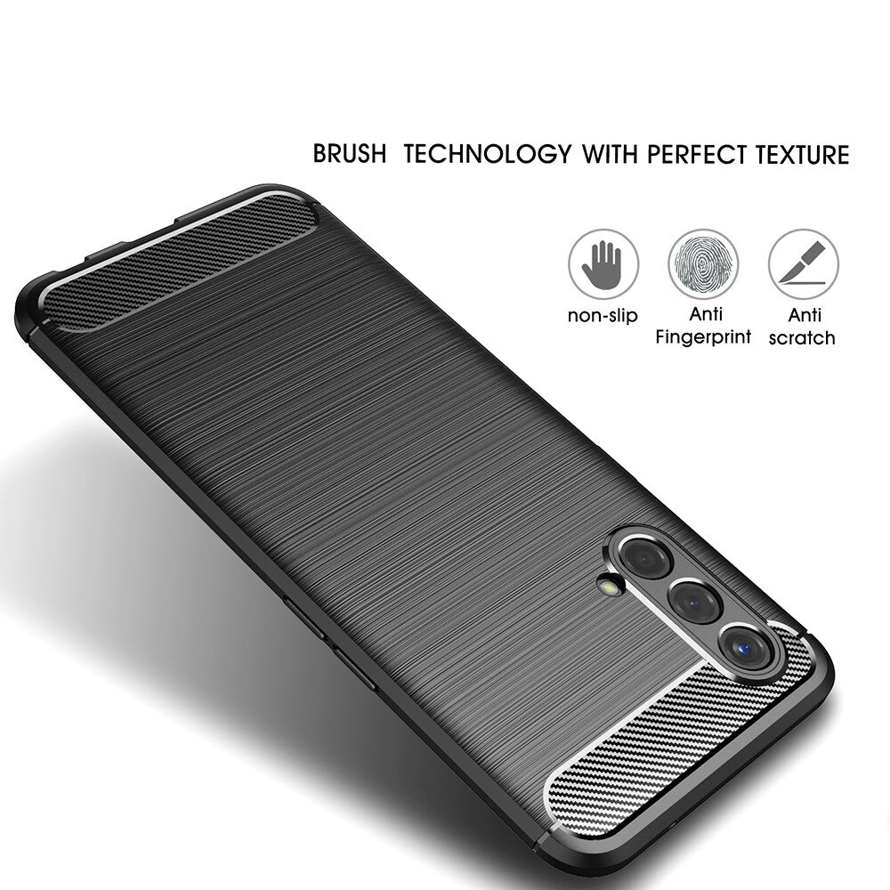  OnePlus Nord CE 5G Deksel TPU Brushed Svart