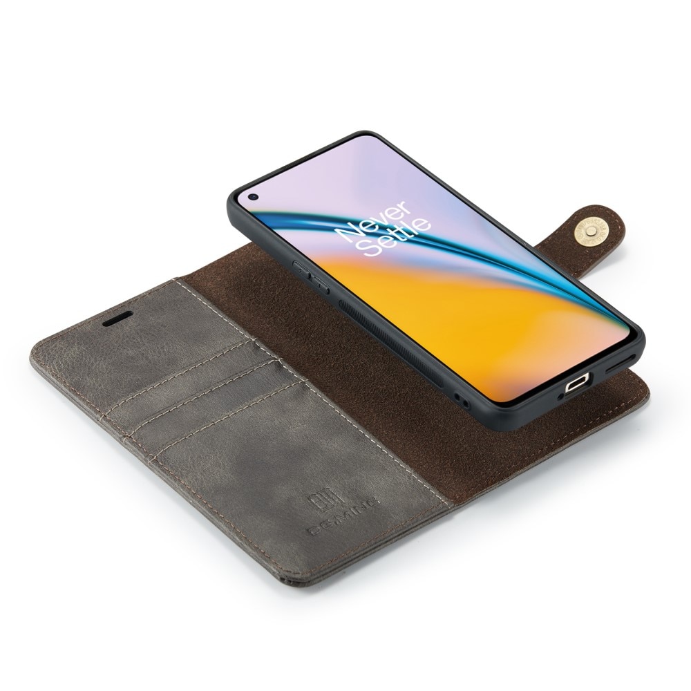 Magnet Wallet  OnePlus Nord 2 5G Brown