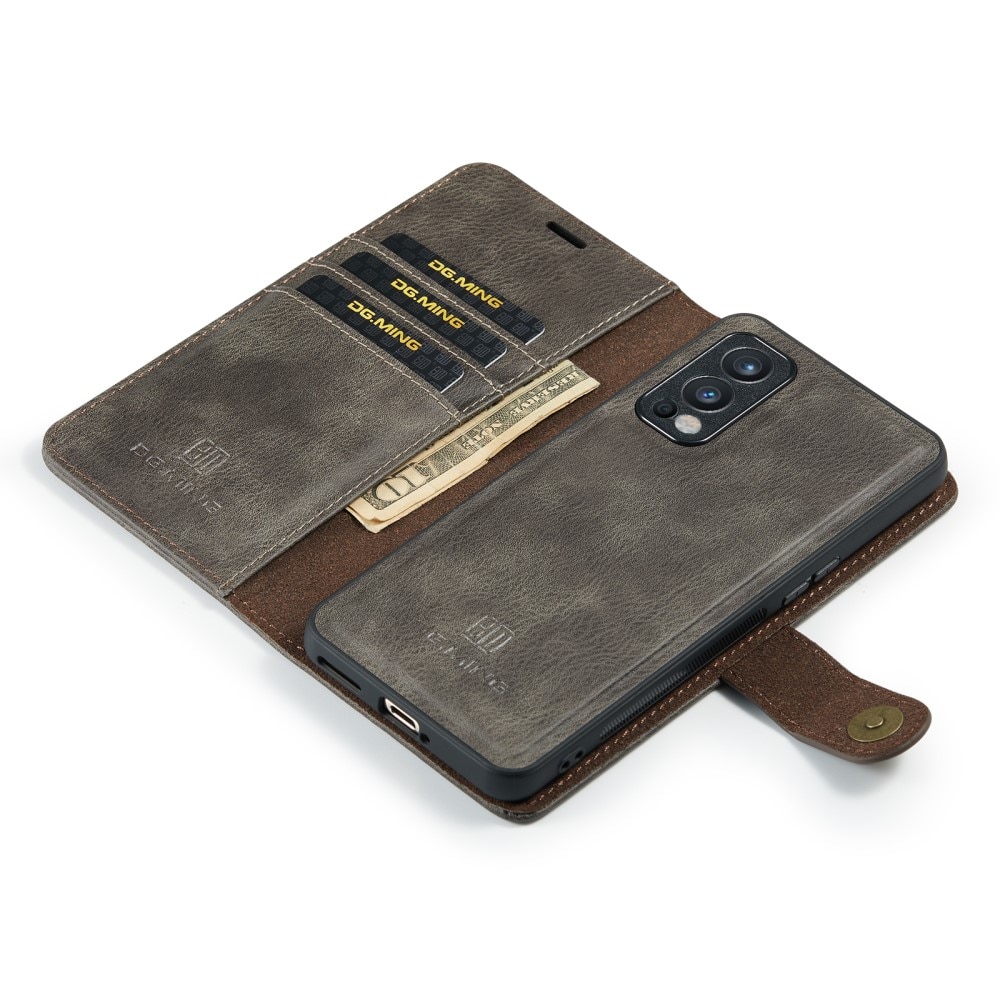 Magnet Wallet  OnePlus Nord 2 5G Brown