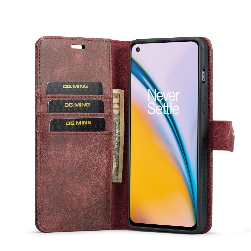 Magnet Wallet  OnePlus Nord 2 5G Red