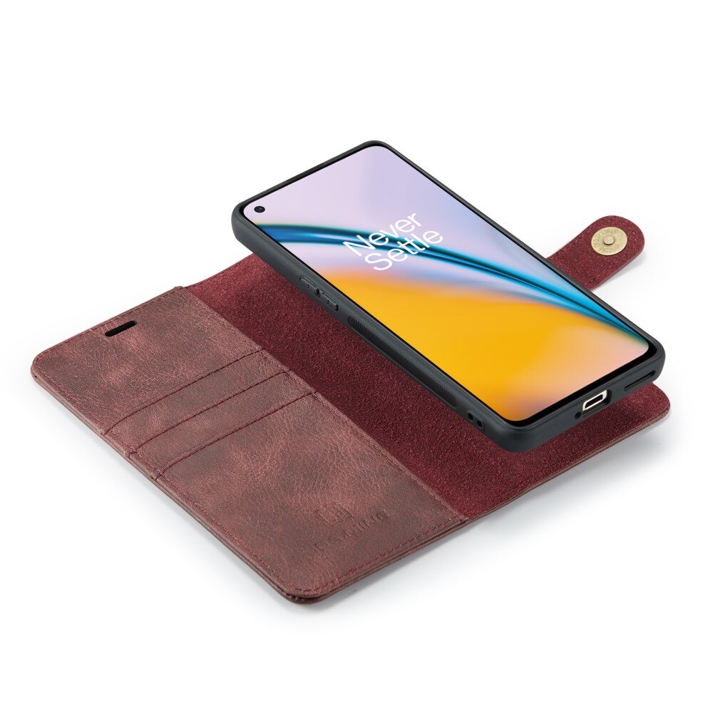 Magnet Wallet  OnePlus Nord 2 5G Red