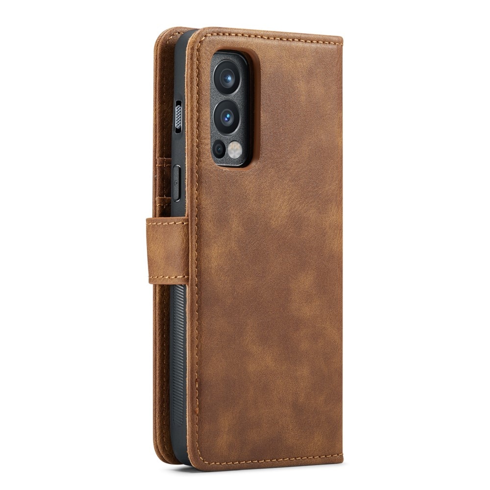 Magnet Wallet OnePlus Nord 2 5G Cognac