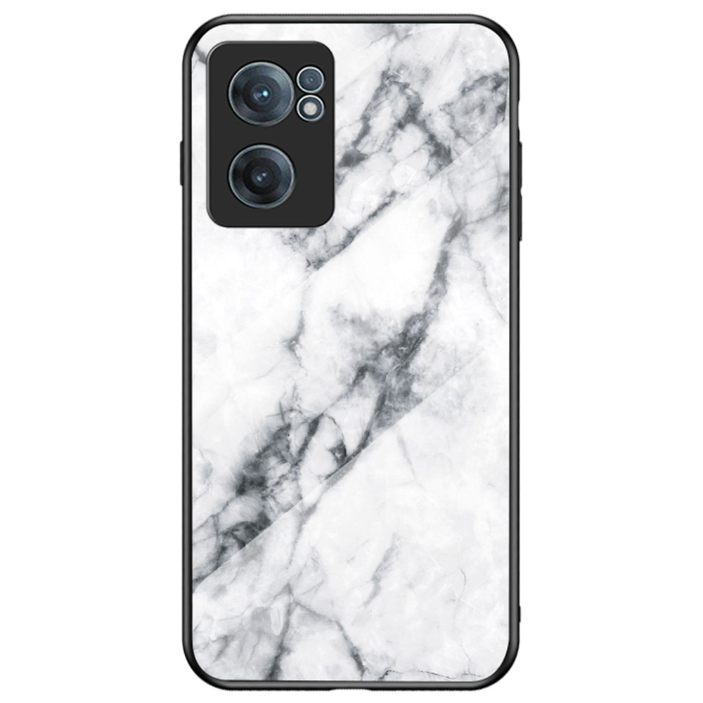 Herdet Glass Deksel OnePlus Nord CE 2 5G hvit marmor