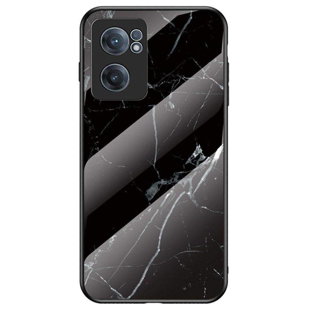 Herdet Glass Deksel OnePlus Nord CE 2 5G svart marmor