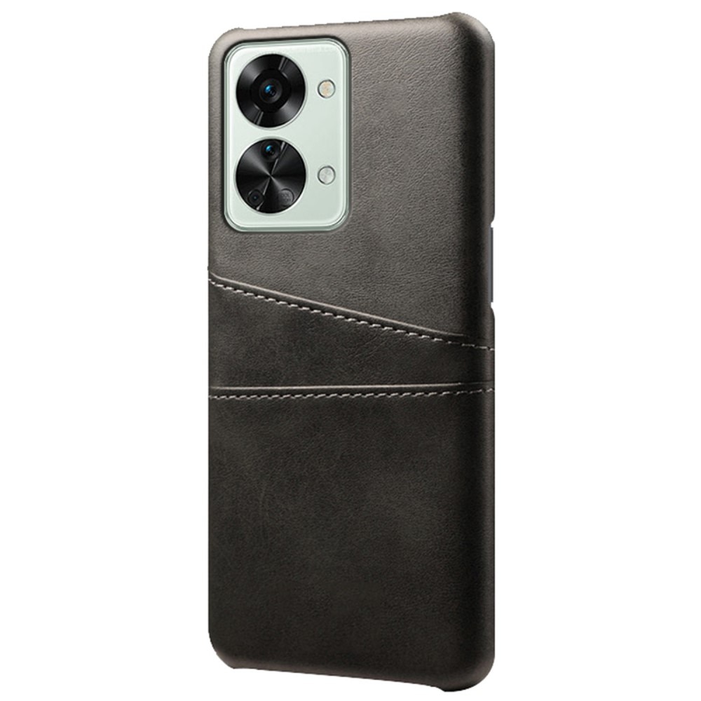 Card Slots Case OnePlus Nord 2T 5G svart