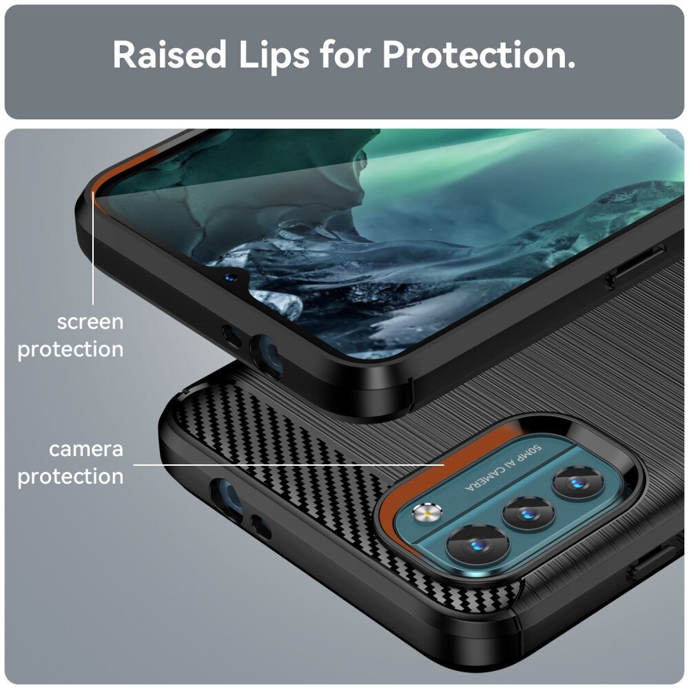  Nokia G11/Nokia G21 Deksel TPU Brushed Svart