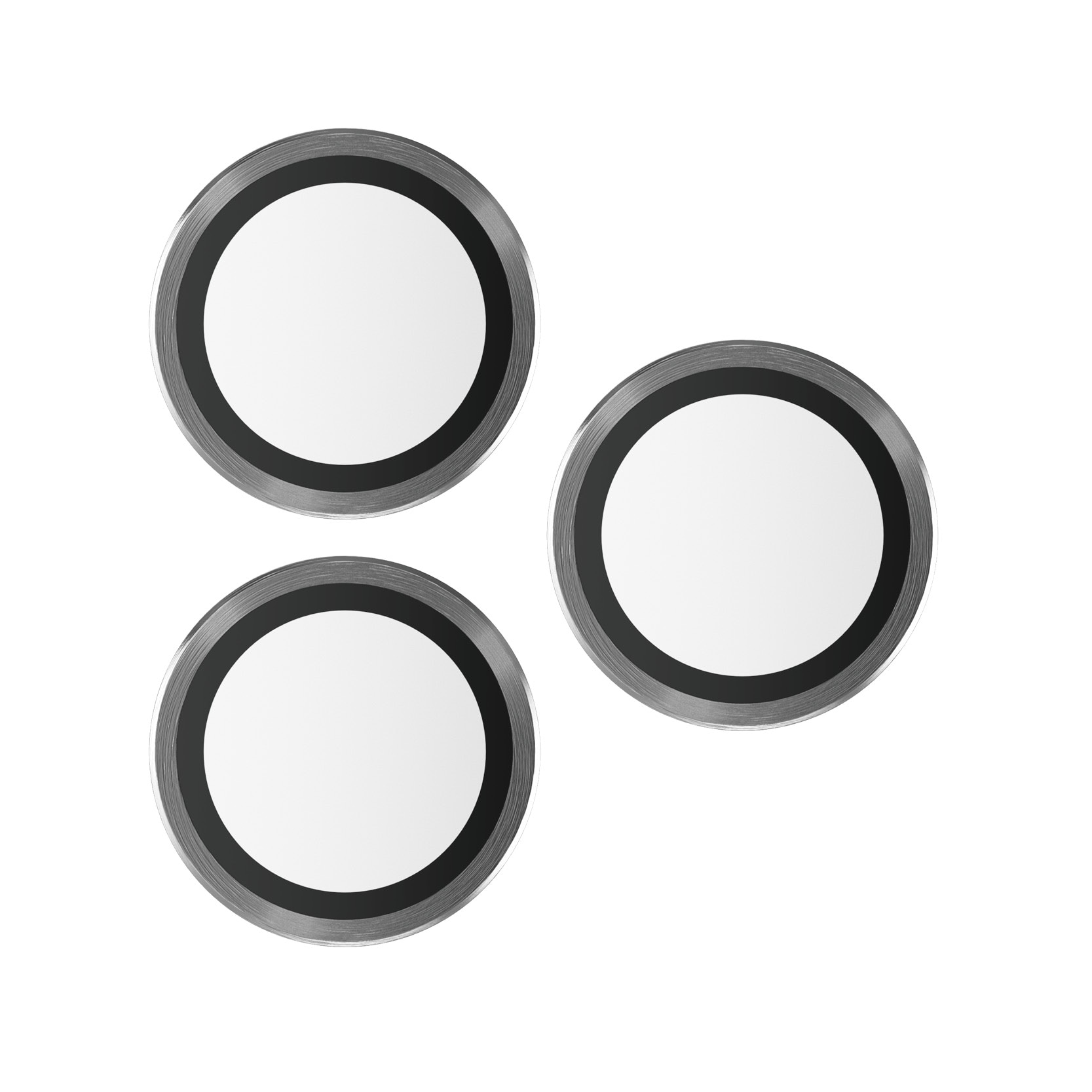 iPhone 15 Pro Max Hoops Camera Lens Protector, Black