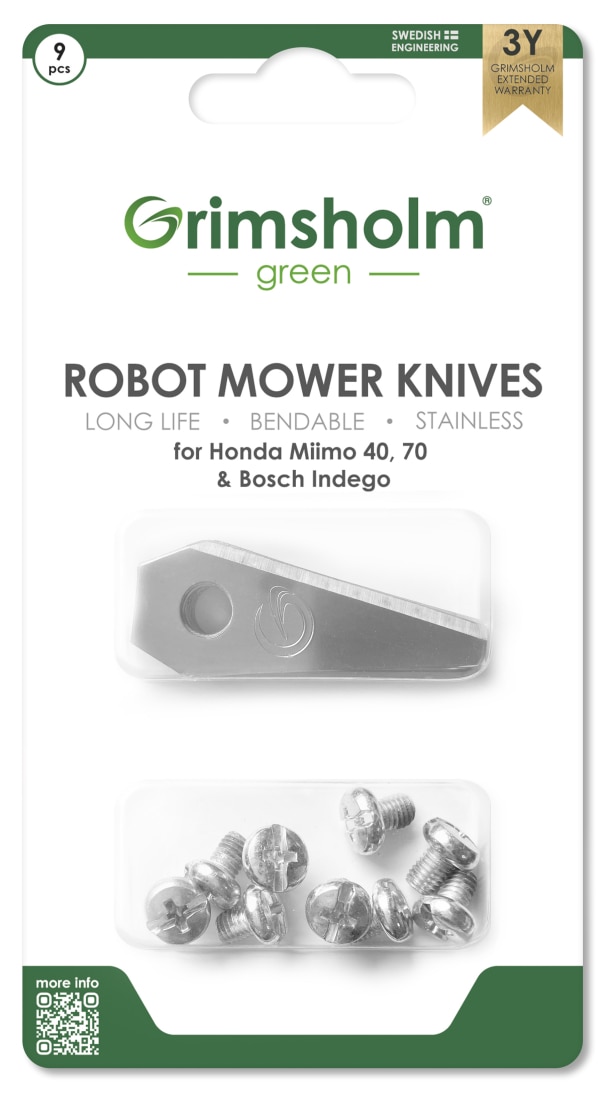 9-pakning kniver til Honda HRM 40/40 Live