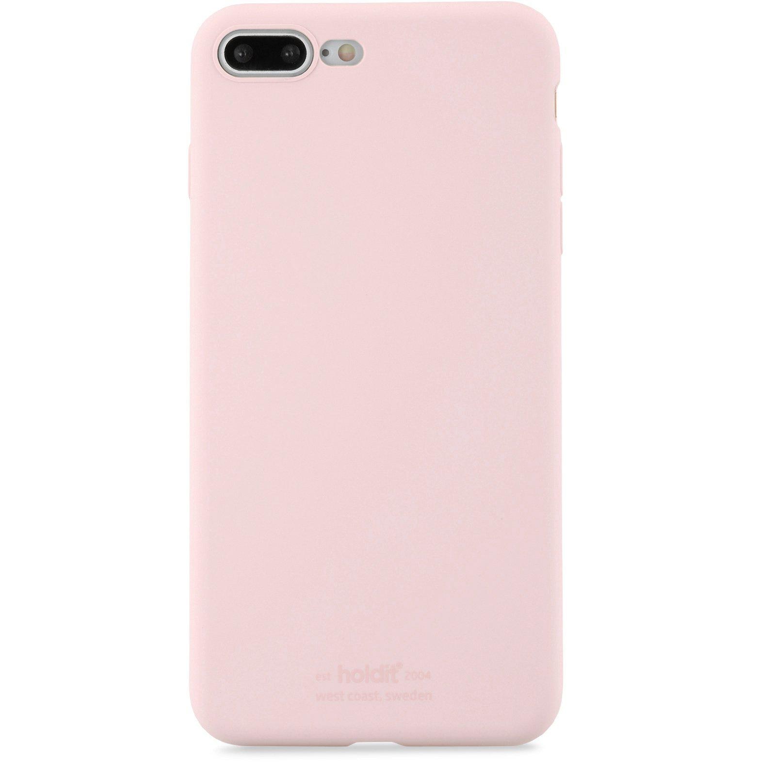 Deksel Silikon iPhone 7 Plus/iPhone 8 Plus Rosa