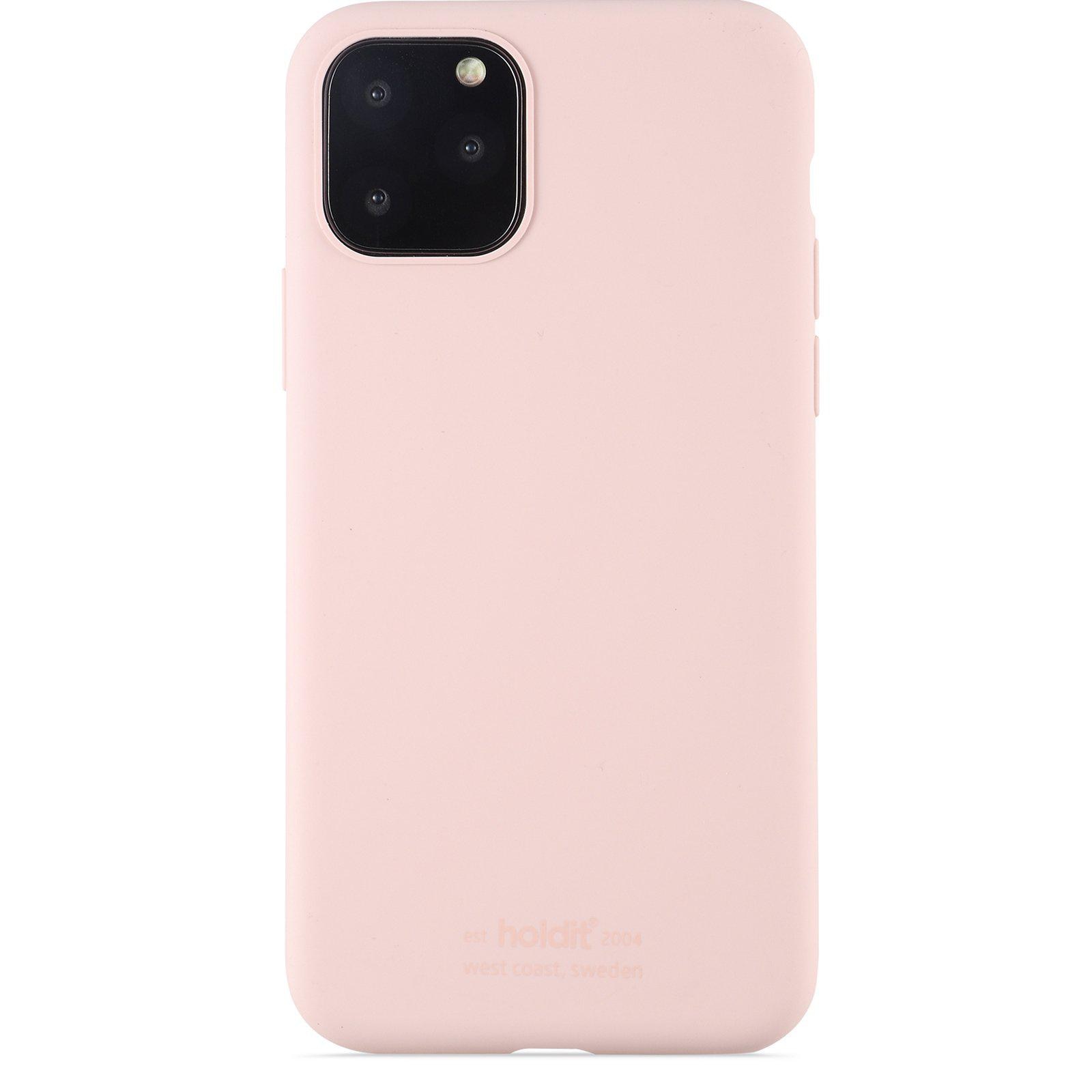 Deksel Silikon iPhone 11 Pro/XS/X Blush Pink