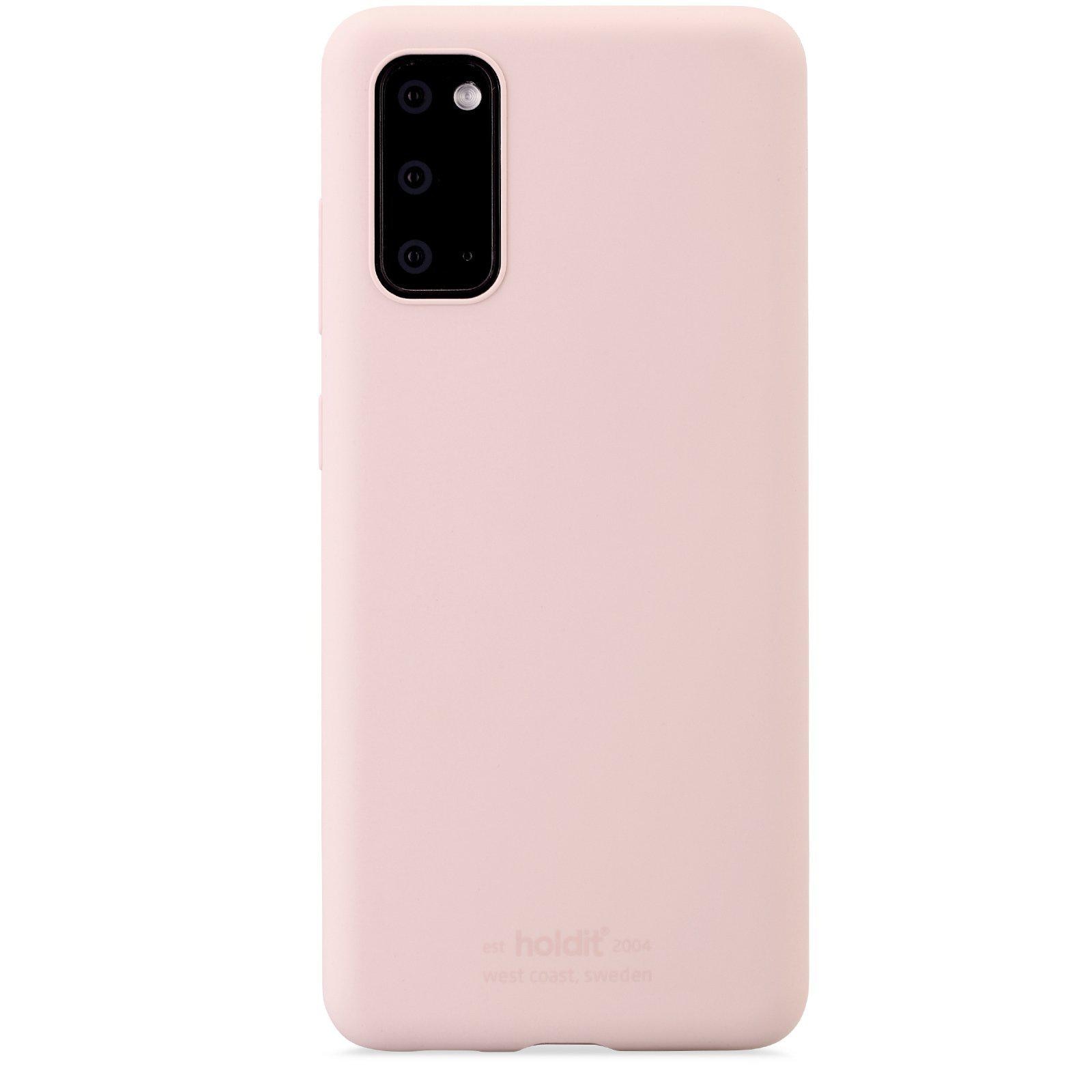 Deksel Silikon Galaxy S20 Blush Pink