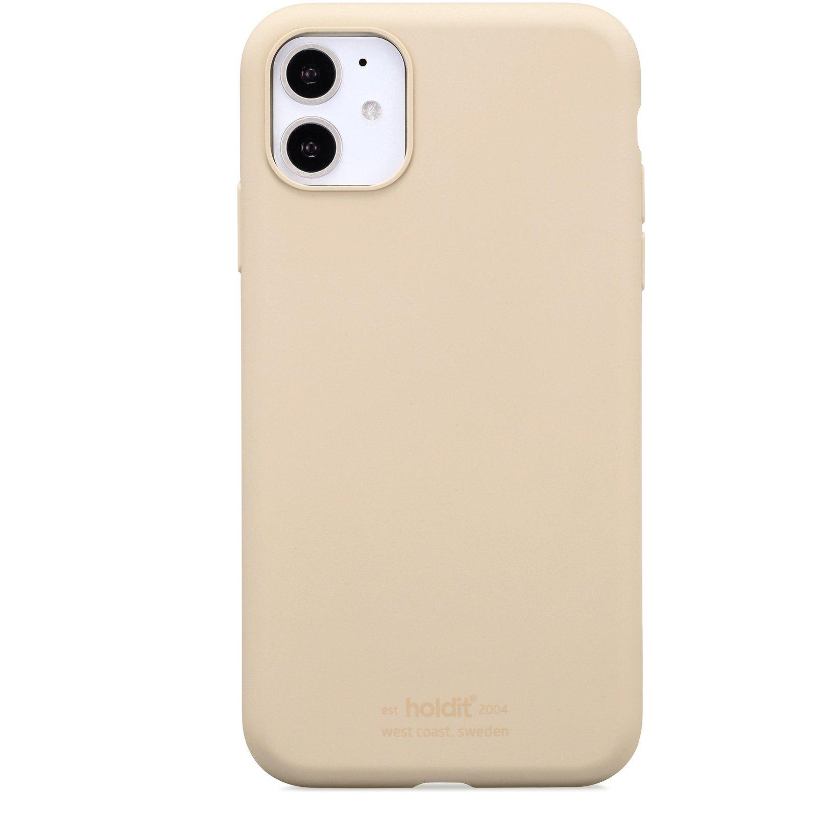 Deksel Silikon iPhone 11/XR Beige