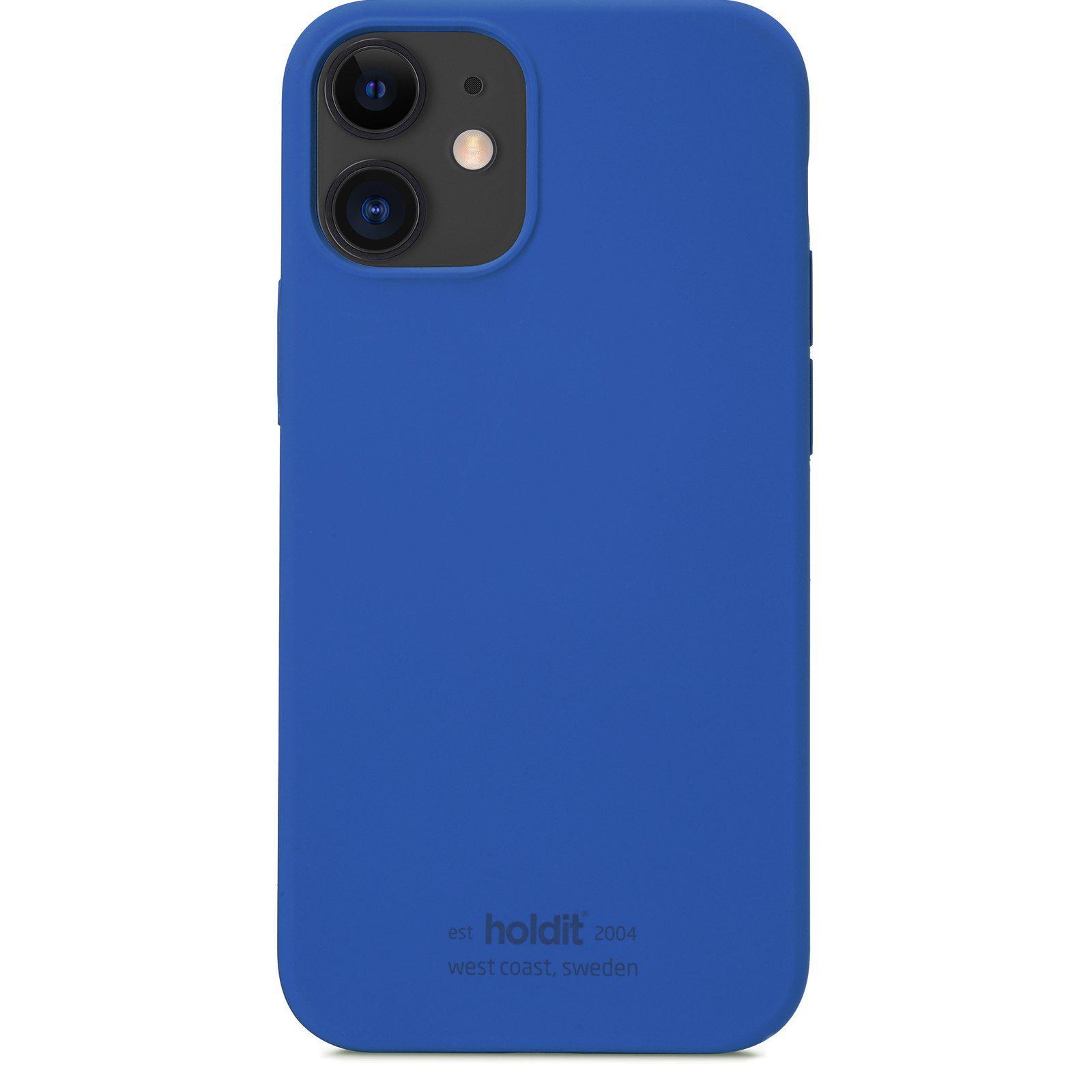 Deksel Silikon iPhone 12 Mini Royal Blue