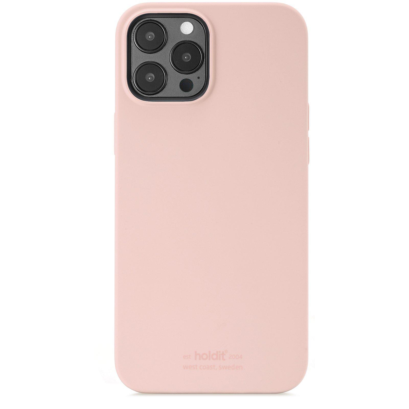 Deksel Silikon iPhone 12 Pro Max Blush Pink