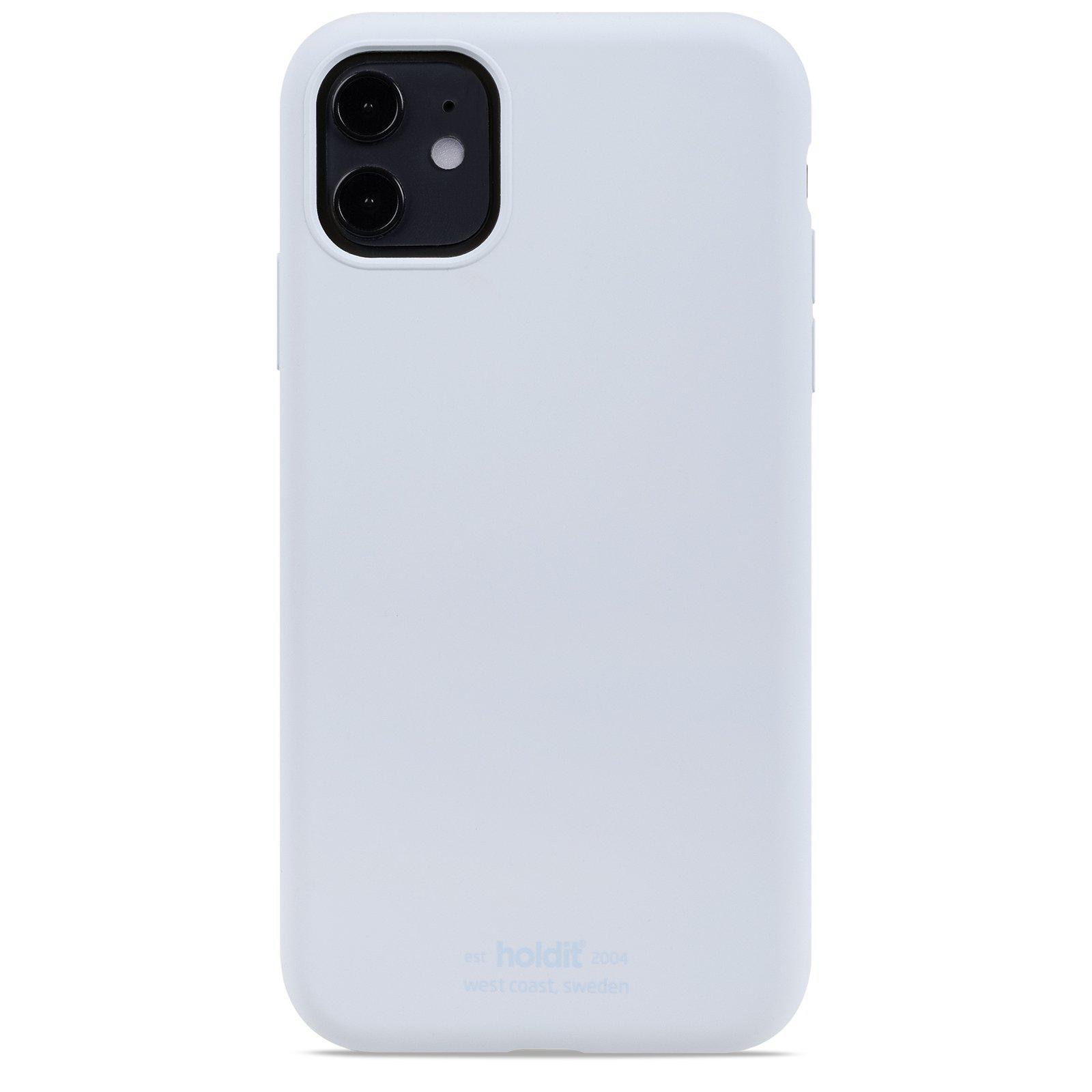 Deksel Silikon iPhone 11/XR Mineral Blue
