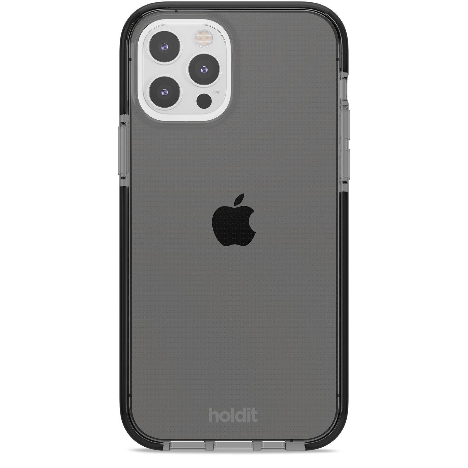 Deksel Seethru iPhone 12/12 Pro Black