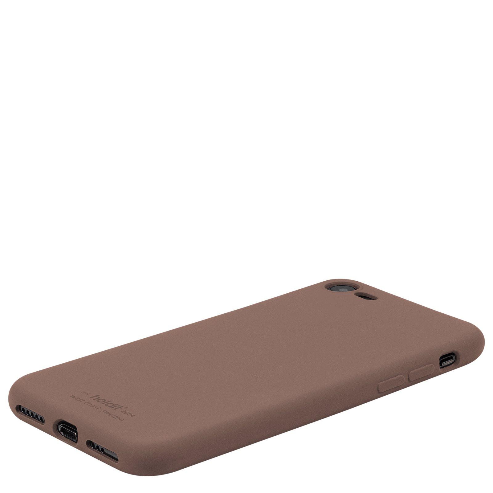 Deksel Silikon iPhone 7/8/SE Dark Brown