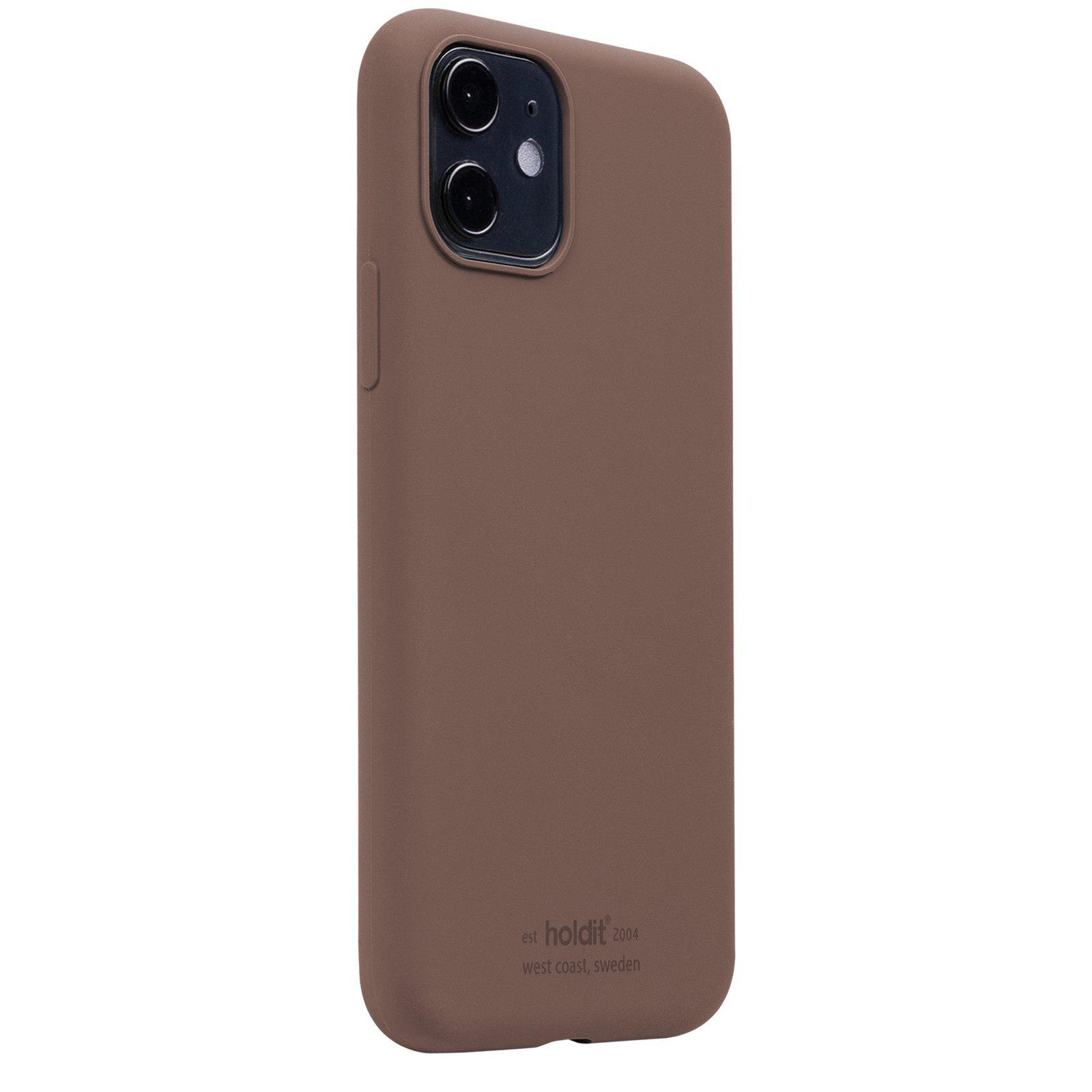 Deksel Silikon iPhone 11 Dark Brown