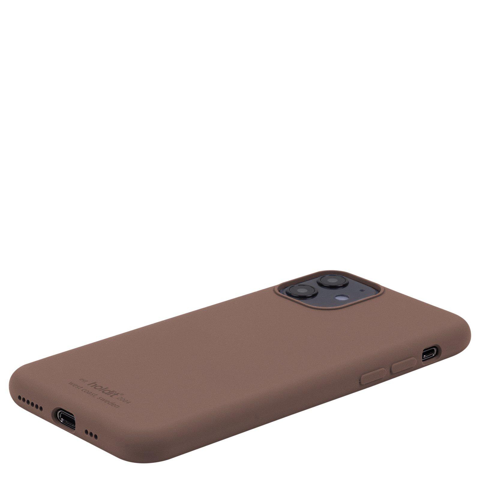 Deksel Silikon iPhone XR Dark Brown