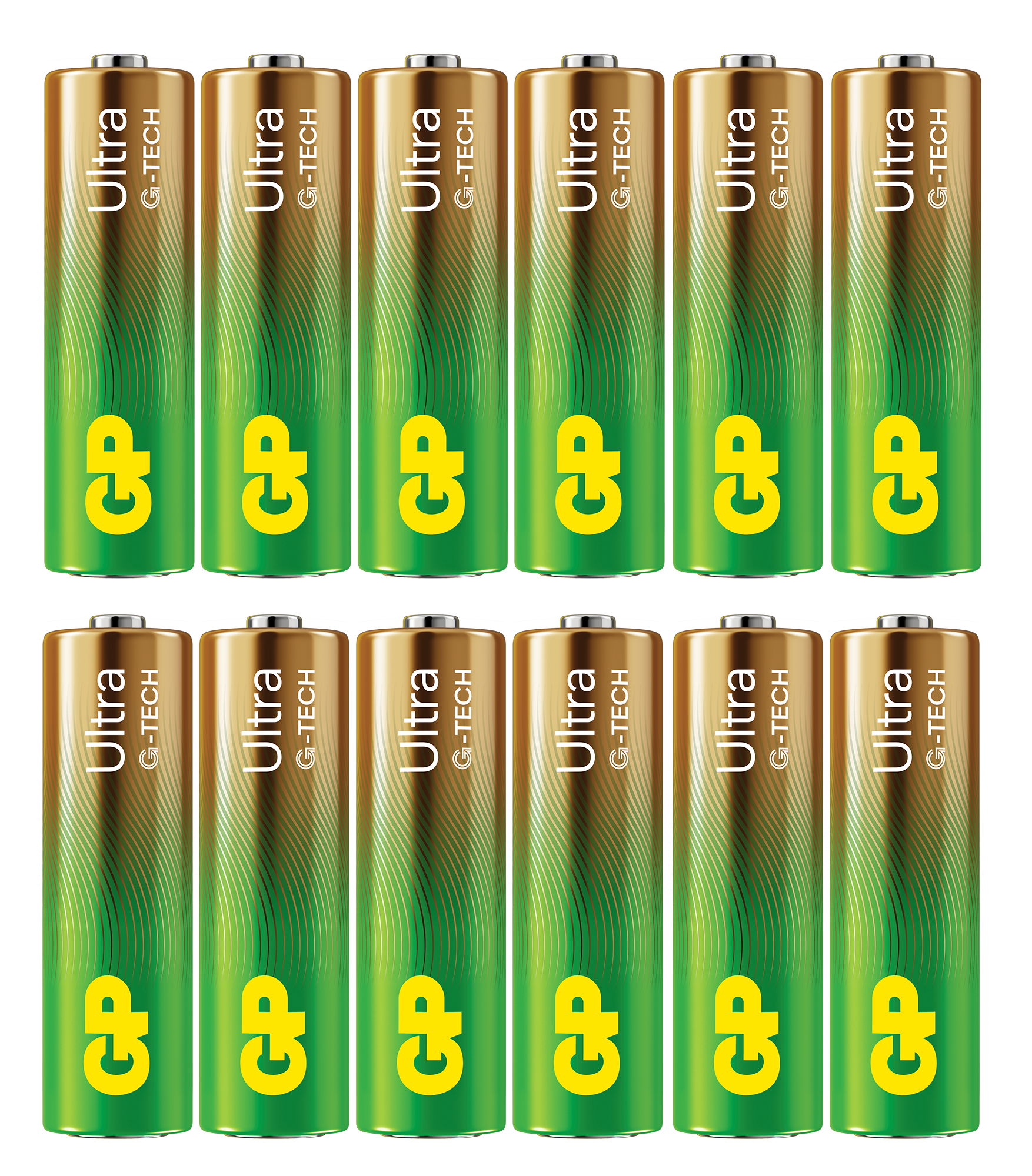 Ultra Alkaline AA-batteri 15AU/LR6 (12-pakk)