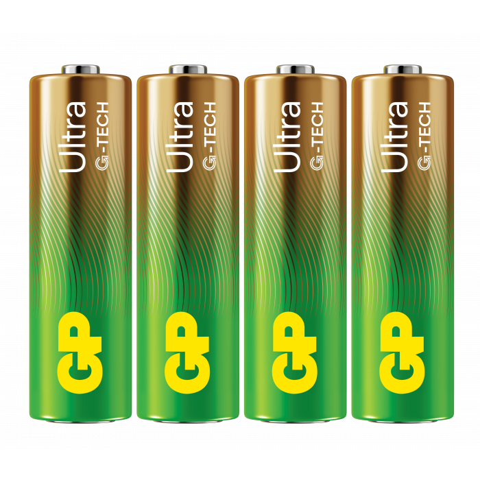 Ultra Alkaline AA-batteri 15AU/LR6 (4-pakk)