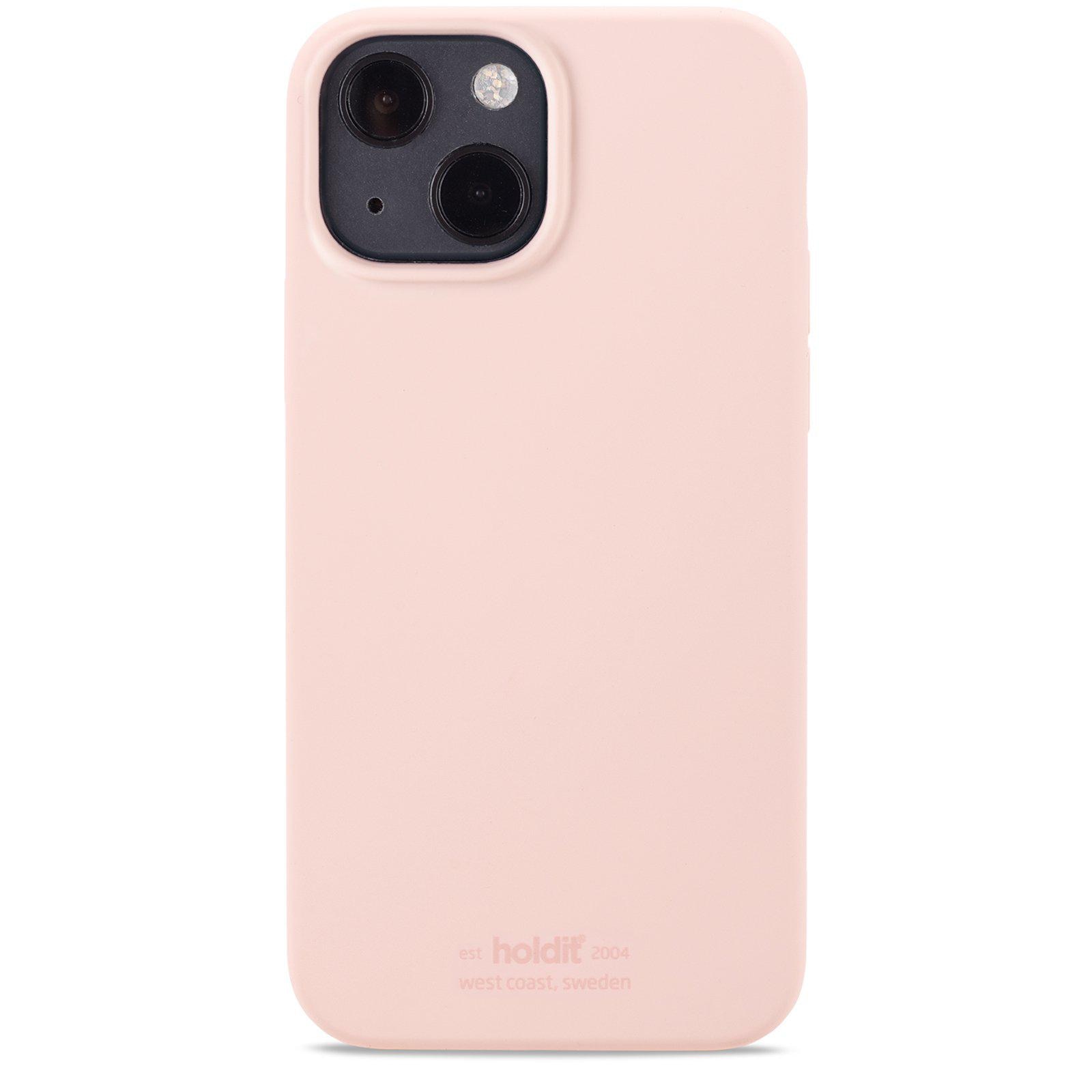 Deksel Silikon iPhone 14 Blush Pink