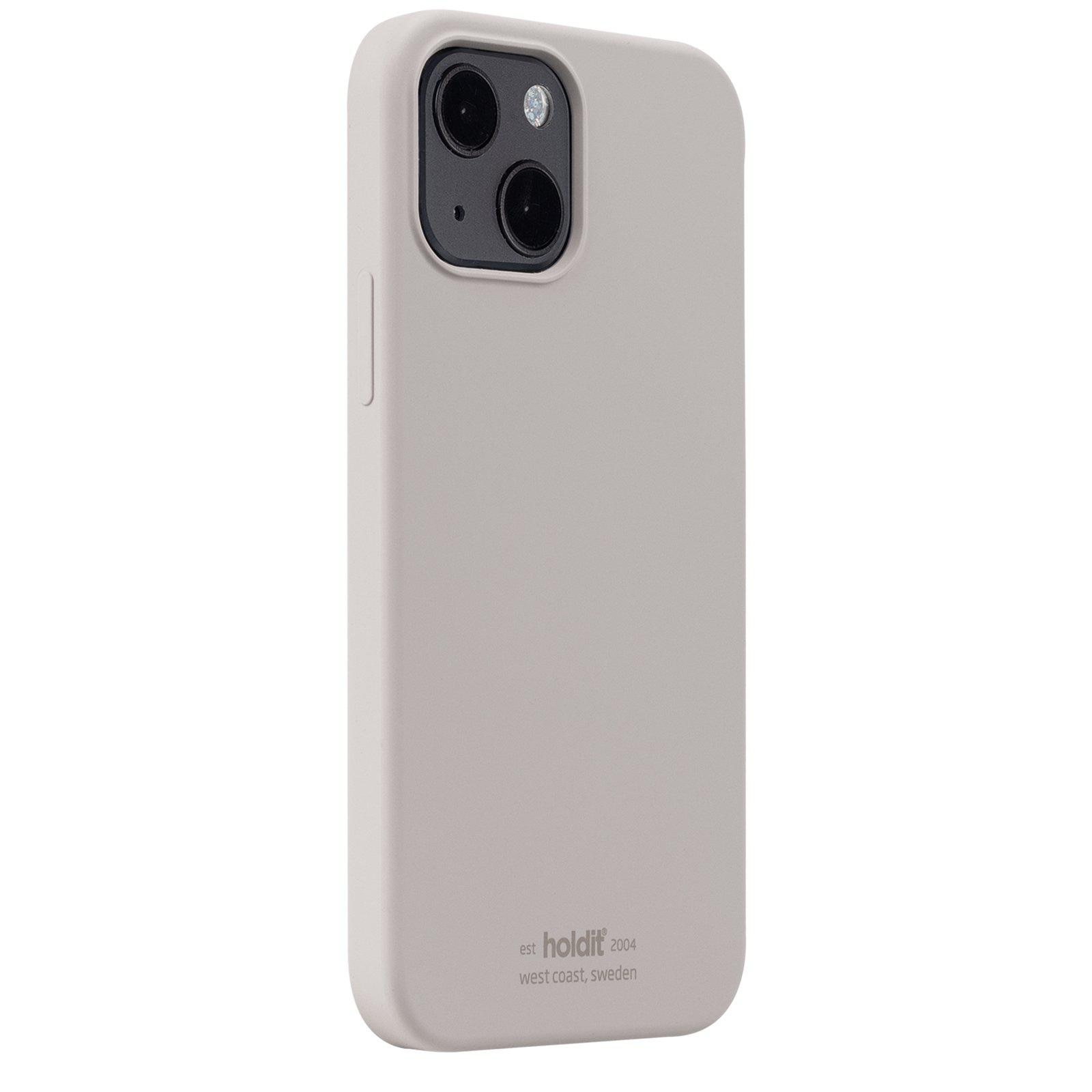 Deksel Silikon iPhone 13 Mini Taupe