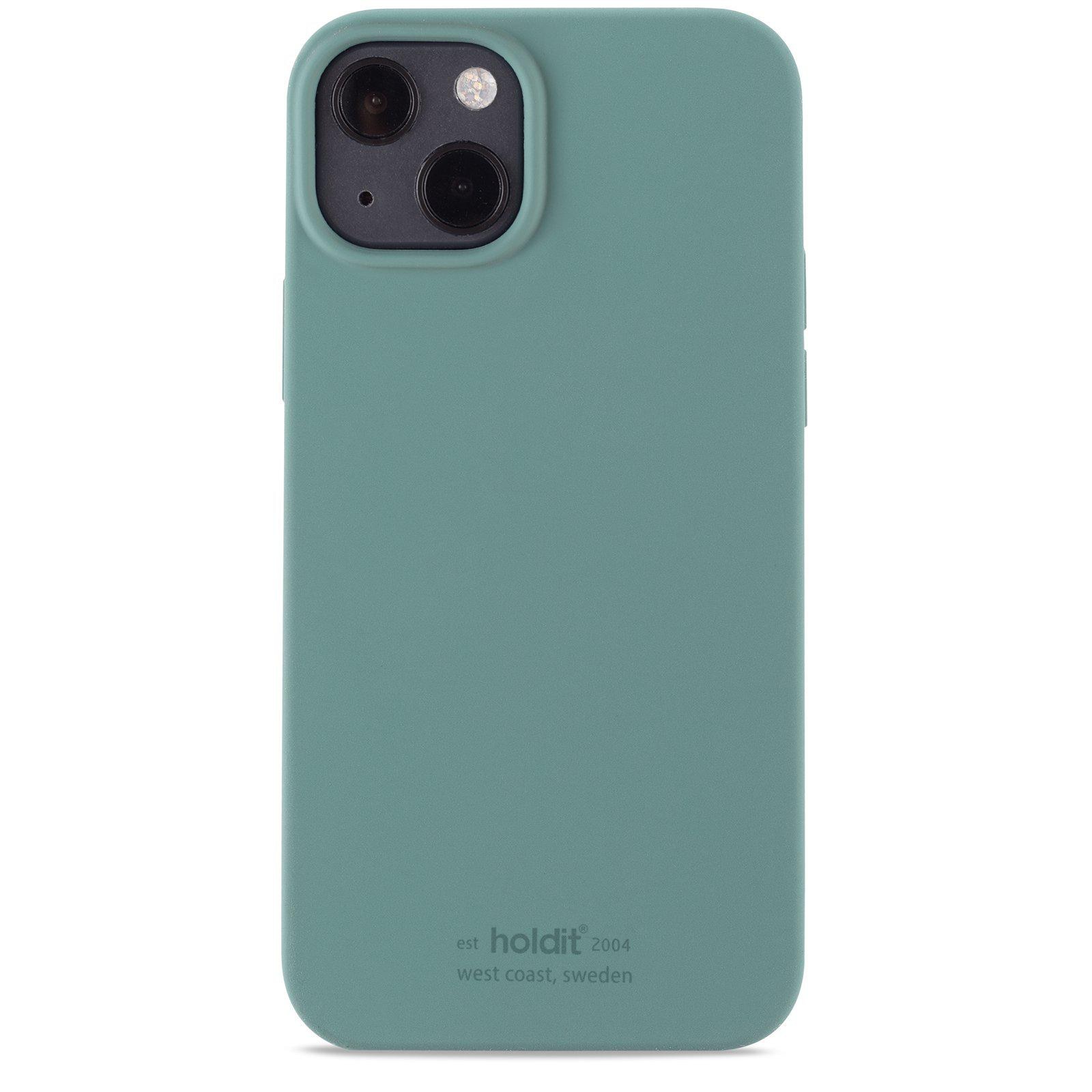 Deksel Silikon iPhone 14 Moss Green