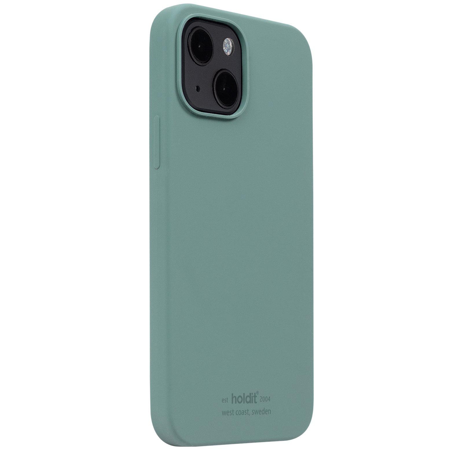 Deksel Silikon iPhone 14 Moss Green